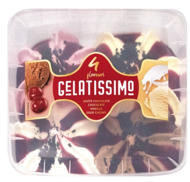 Sladoled Gelatissimo 1650 ml - Akcija v trgovini Mercator
