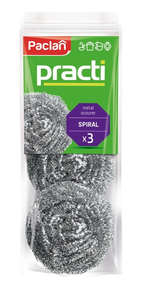 Paclan Practi Mrežasta spiralna gobica 3 kom