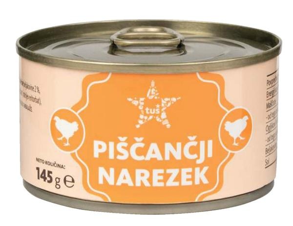 Piščančji narezek Tuš 145 g
