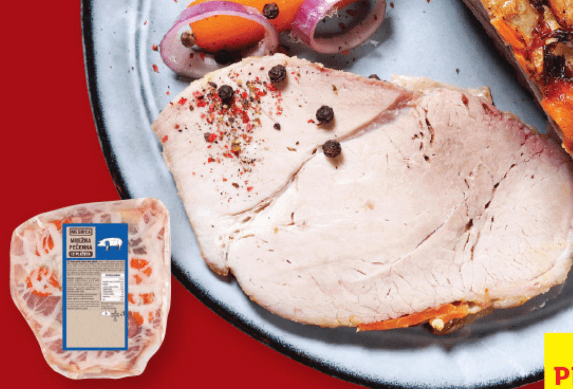 Naša mesnica Sveža mrežna pečenka pribl. 800 g