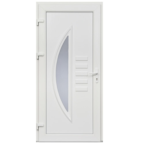 Alu PVC vhodna vrata R351 100 x 200 cm