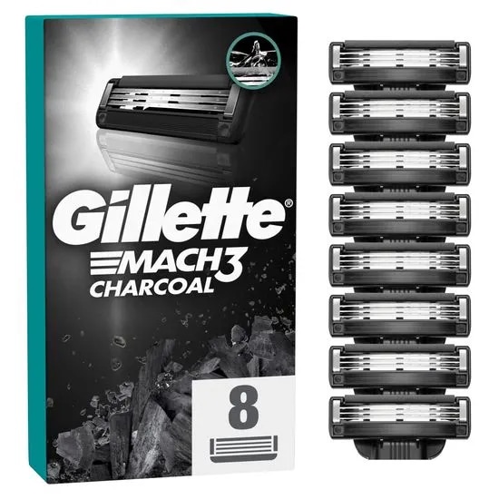 Gillette Mach3 nadomestne glave 8 kosov - Akcija v trgovini Dm