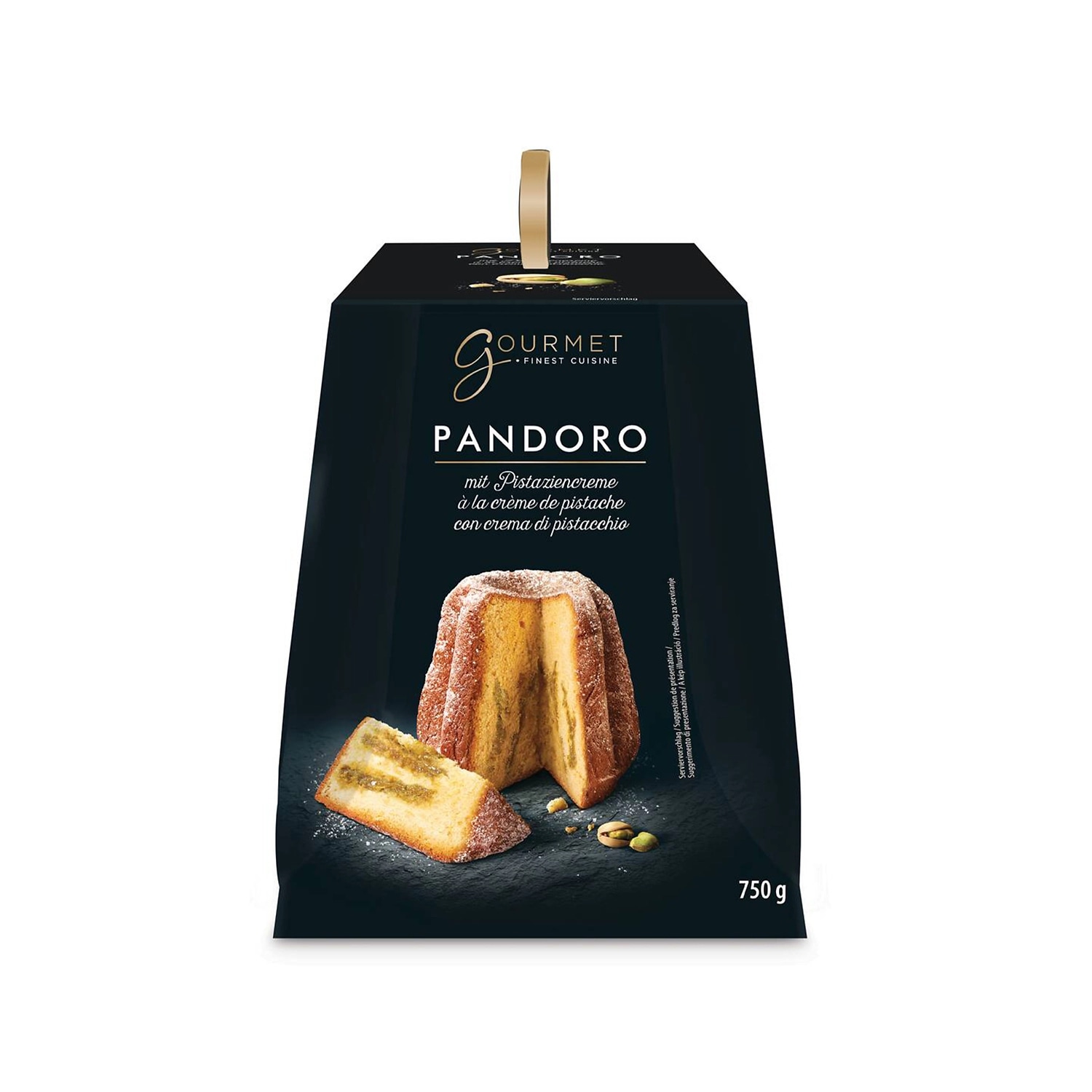 Gourmet Finest Cuisine Pandoro s pistacijevo kremo 750 g
