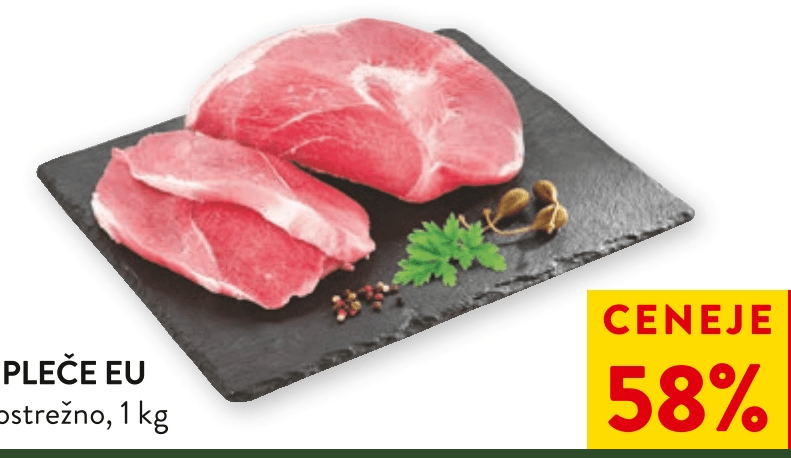 Svinjsko pleče EU 1 kg