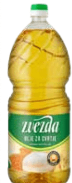 Olje za cvrtje Zvezda 2 L - Akcija v trgovini Jager