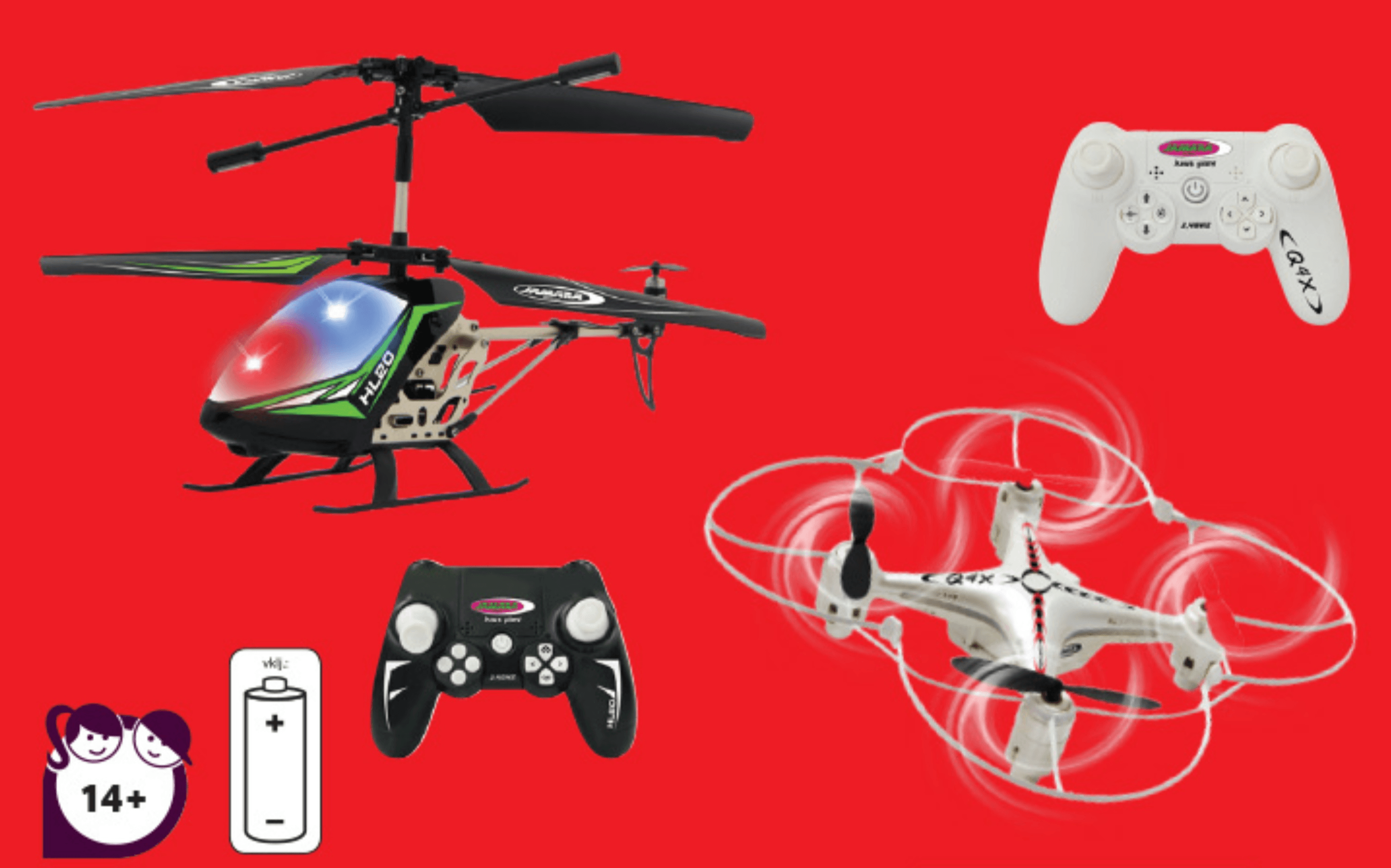 Jamara Otroški helikopter/kvadrokopter