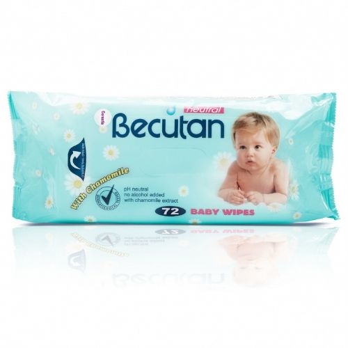 Becutan vlažni robčki 3 x 48 kosov