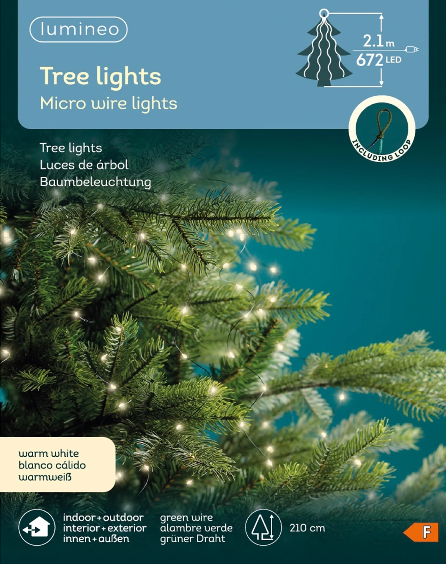 408 LED LUČK Tree lights 1,8 m