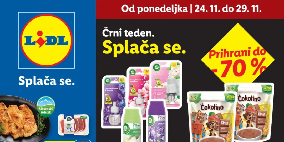 Lidl katalog Splača se od 20.11. do 26.11.2025