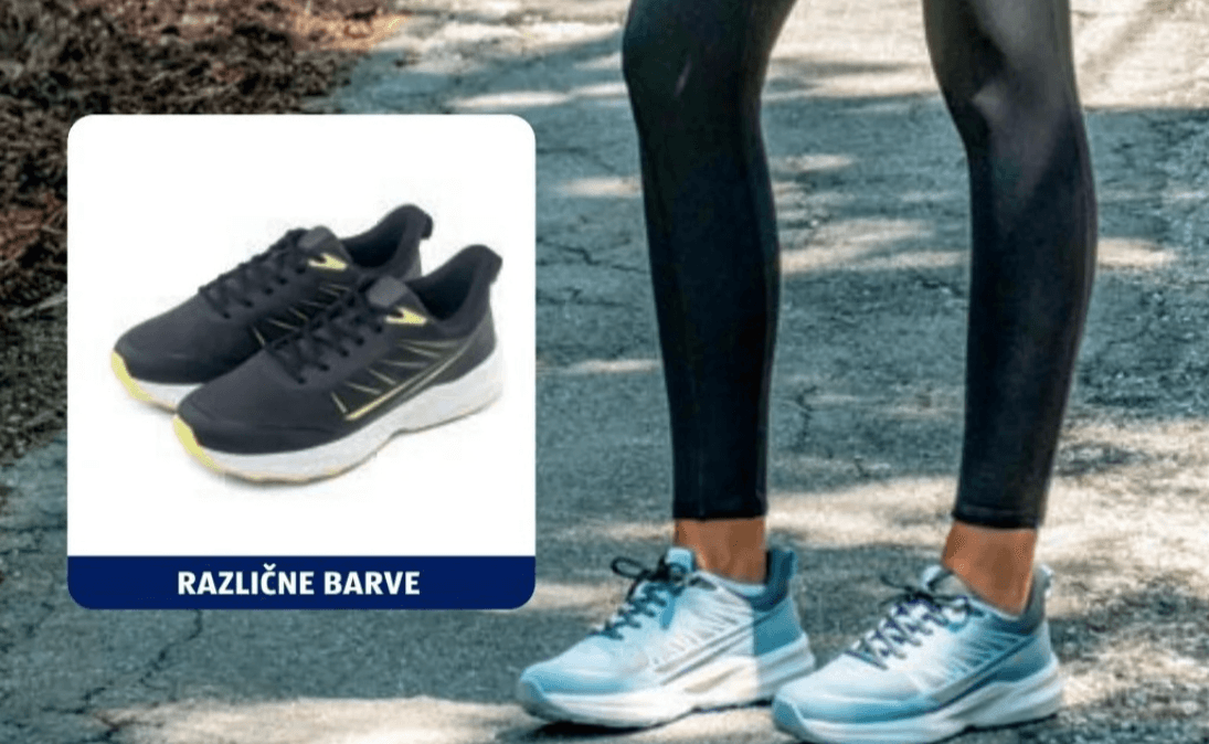 CRANE Ženski/moški tekaški copati