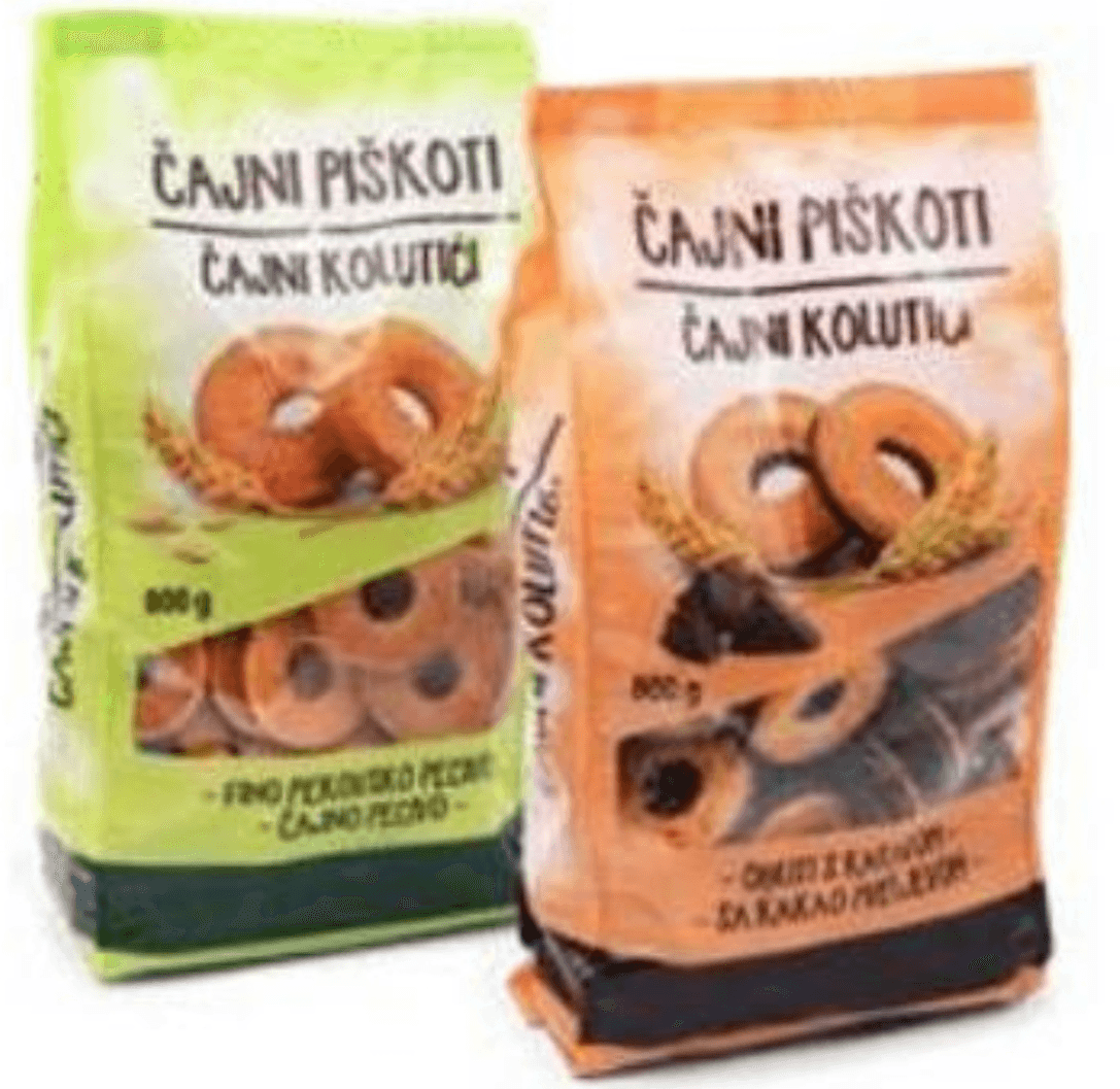 Čajni piškoti 800 g - Akcija v trgovini Eurospin