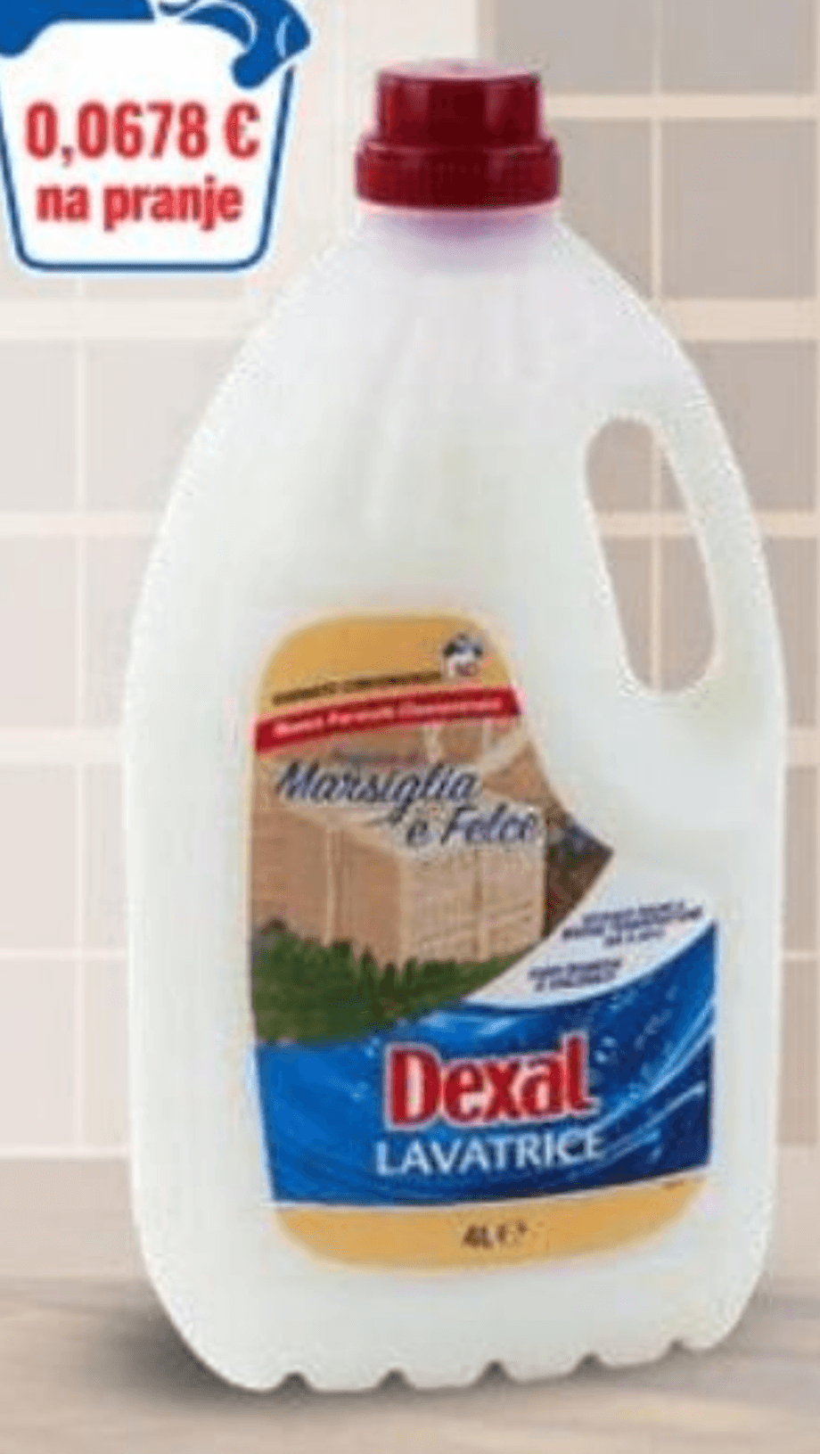 Dexal tekoči detergent Marsiglia & Felce 4 l