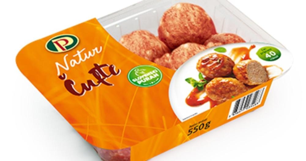Puranji čufti Perutnina Ptuj Natur 550 g