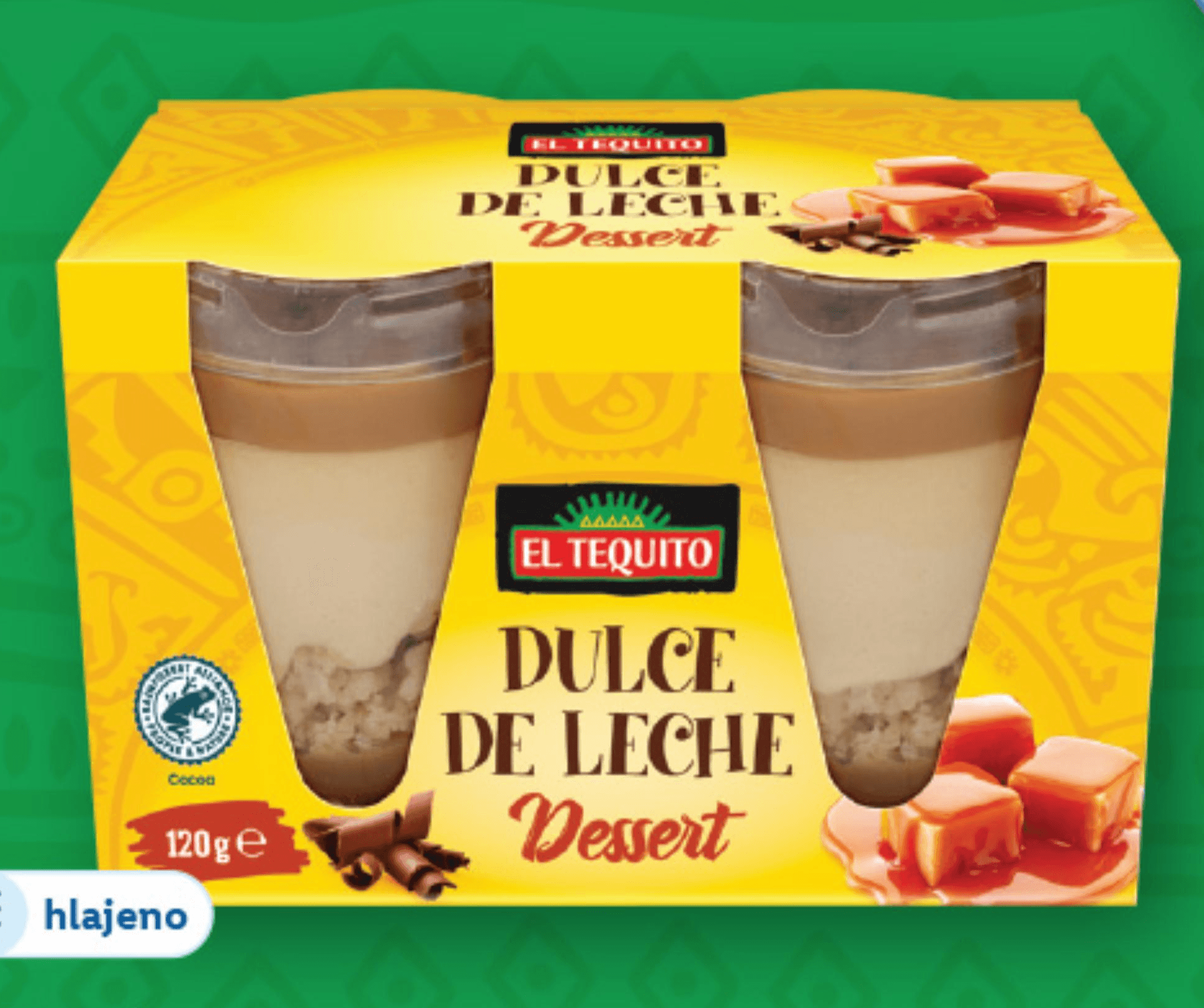 El Tequito Desert v kozarčku „Dulce de leche“ 120 g