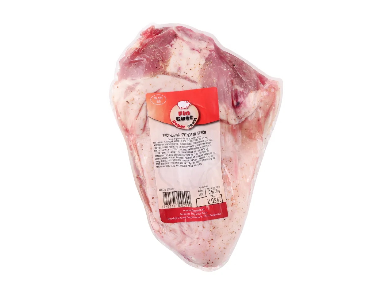 Fingušt Sveža svinjska krača pribl. 0,6 kg