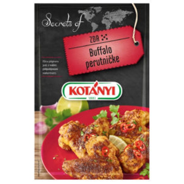 ZAČIMBNA MEŠANICA SECRETS OF KOTANYI 20 g - 40 g