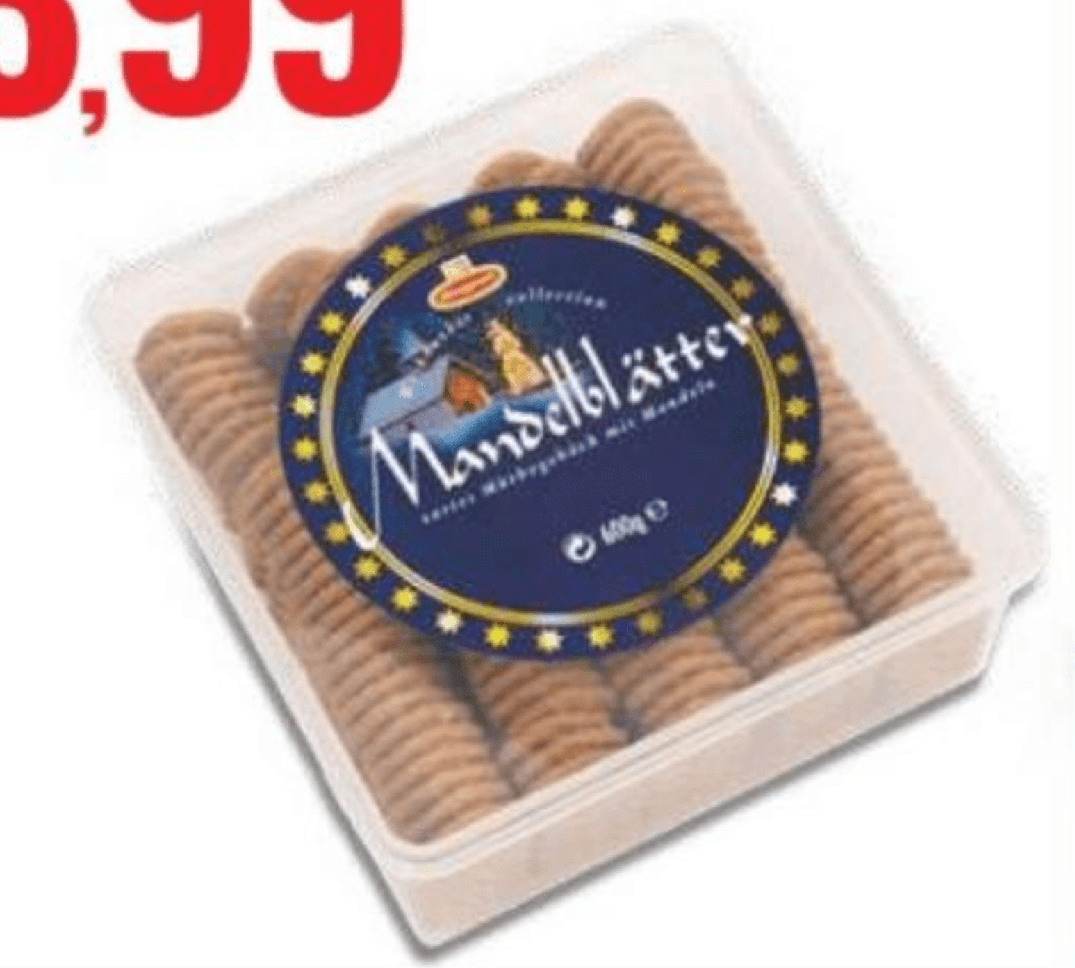 Keksi v škatli 600 g