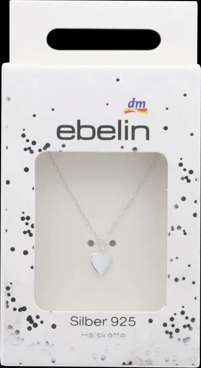 ebelin Silber 925 ogrlica srce 1 kos - Akcija v trgovini Dm