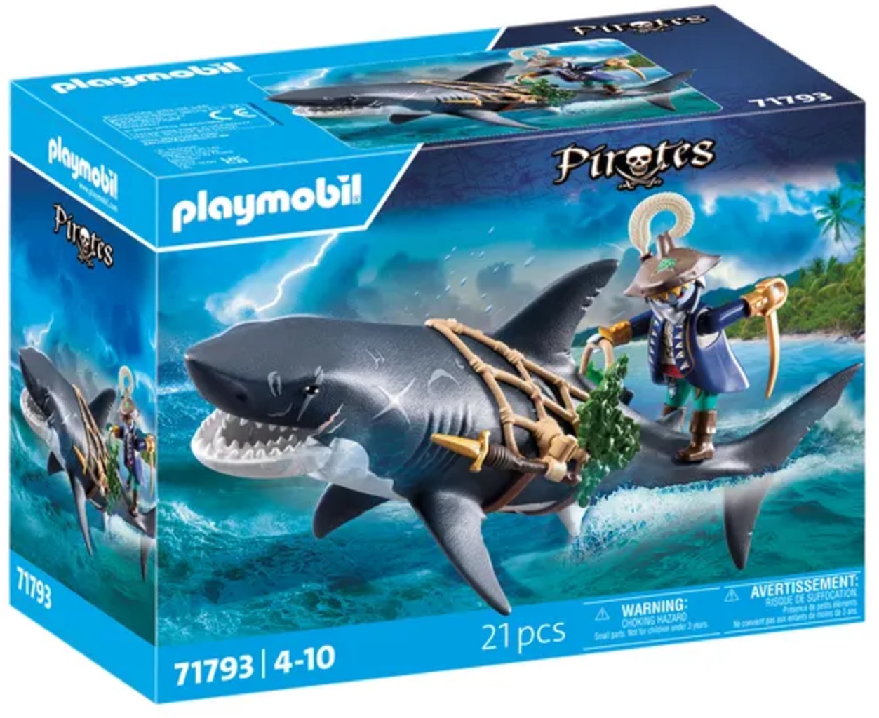 Playmobil Nevarnost zaradi velikega morskega psa