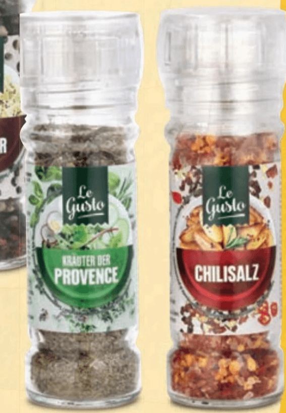 Le Gusto Začimbe z Mlinčkom 110-20 g