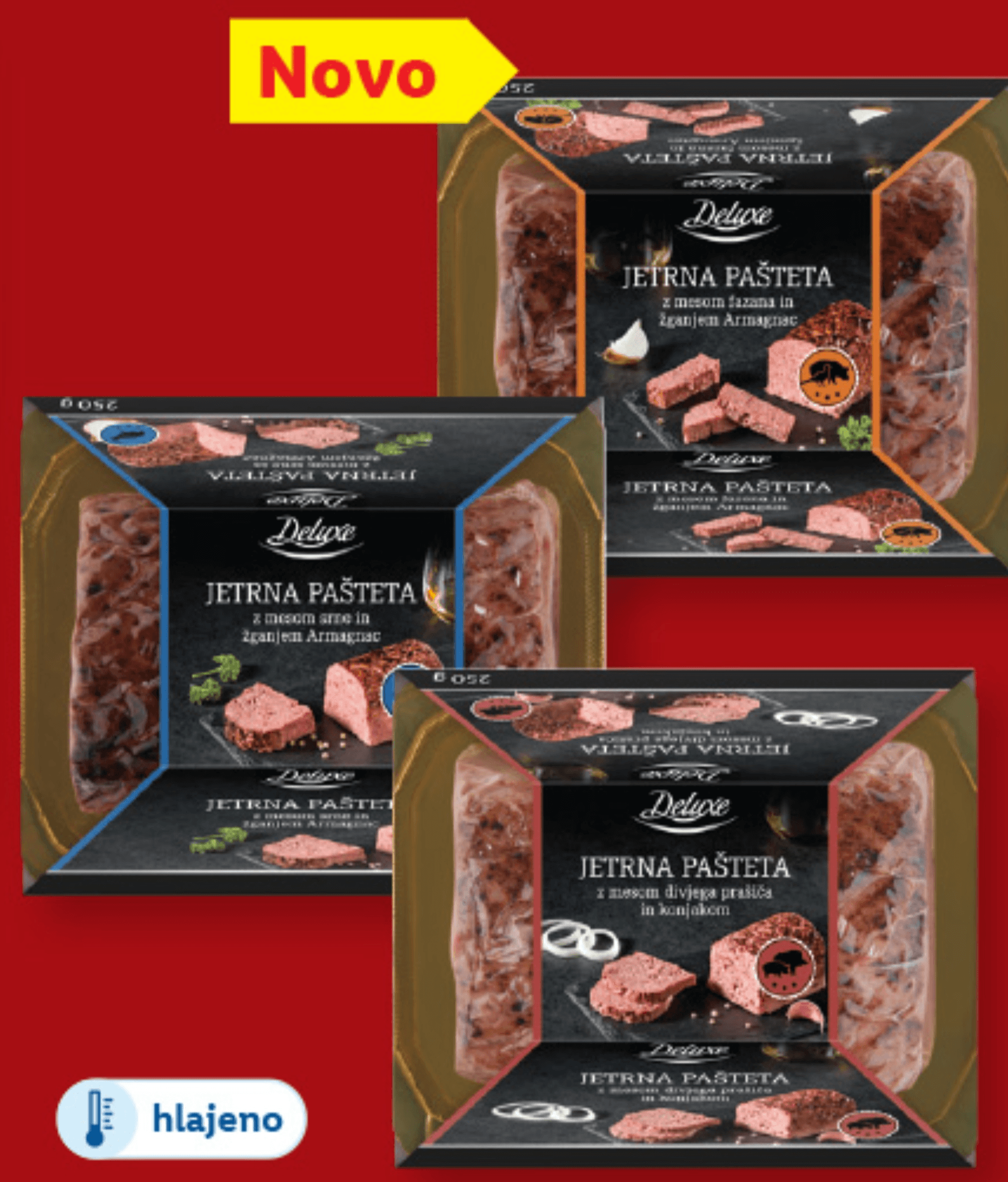 Deluxe Jetrna pašteta 250 g