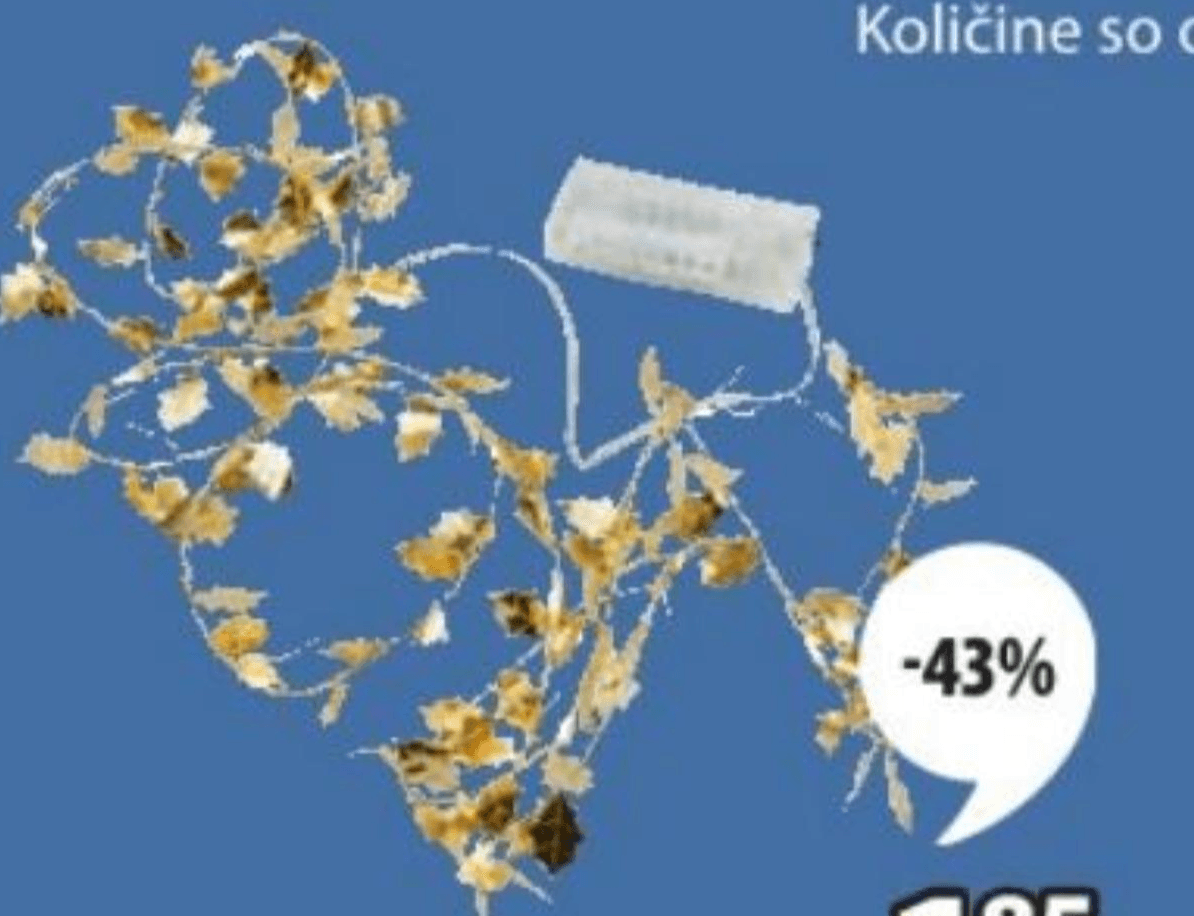 LED veriga luči RIMFAXE