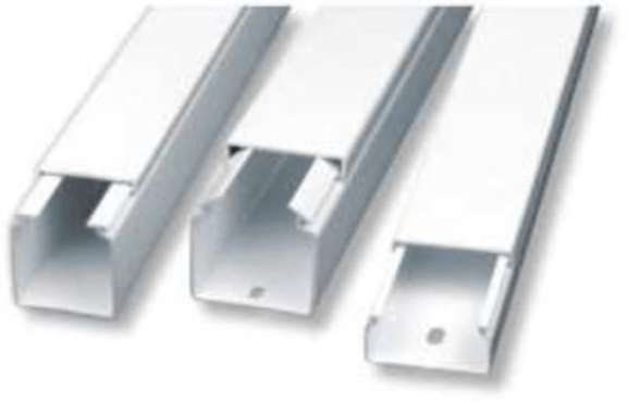 Kanal PVC beli 40 x 40 mm