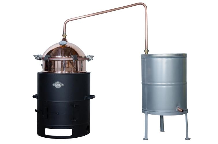 Kotel za žganjekuho z inox hladilno posodo 35 L