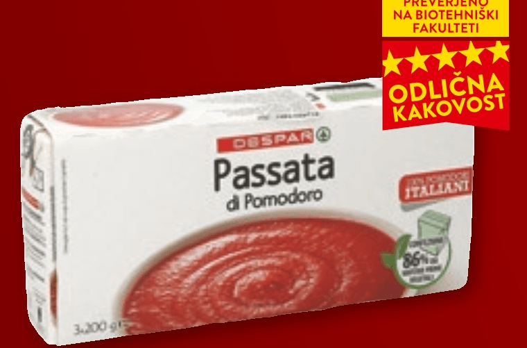 DESPAR Paradižnikova Passata 3 x 200 g