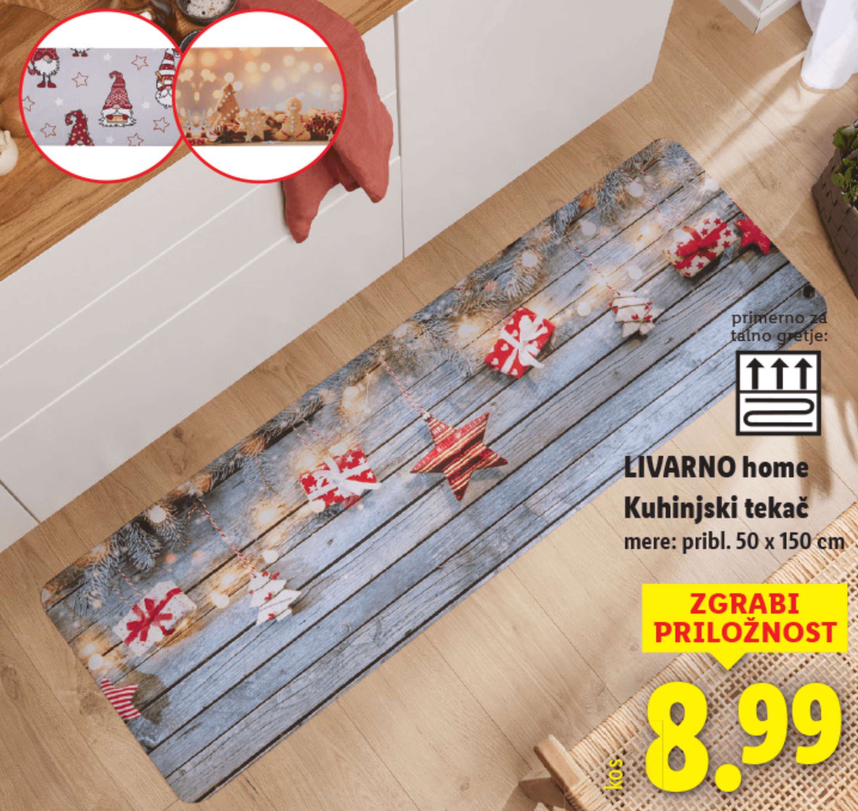 LIVARNO home Kuhinjski tekač