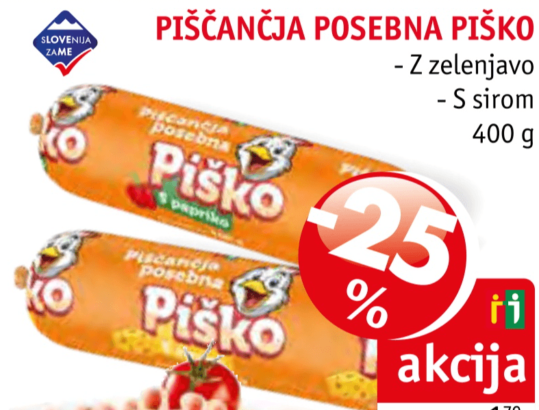 Piščančja posebna Piško 400 g