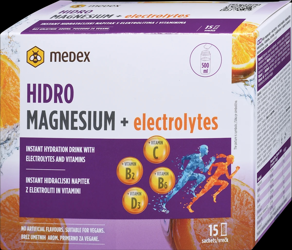 medex Hidro Magnesium + Electrolytes 15 kosov - Akcija v trgovini Dm
