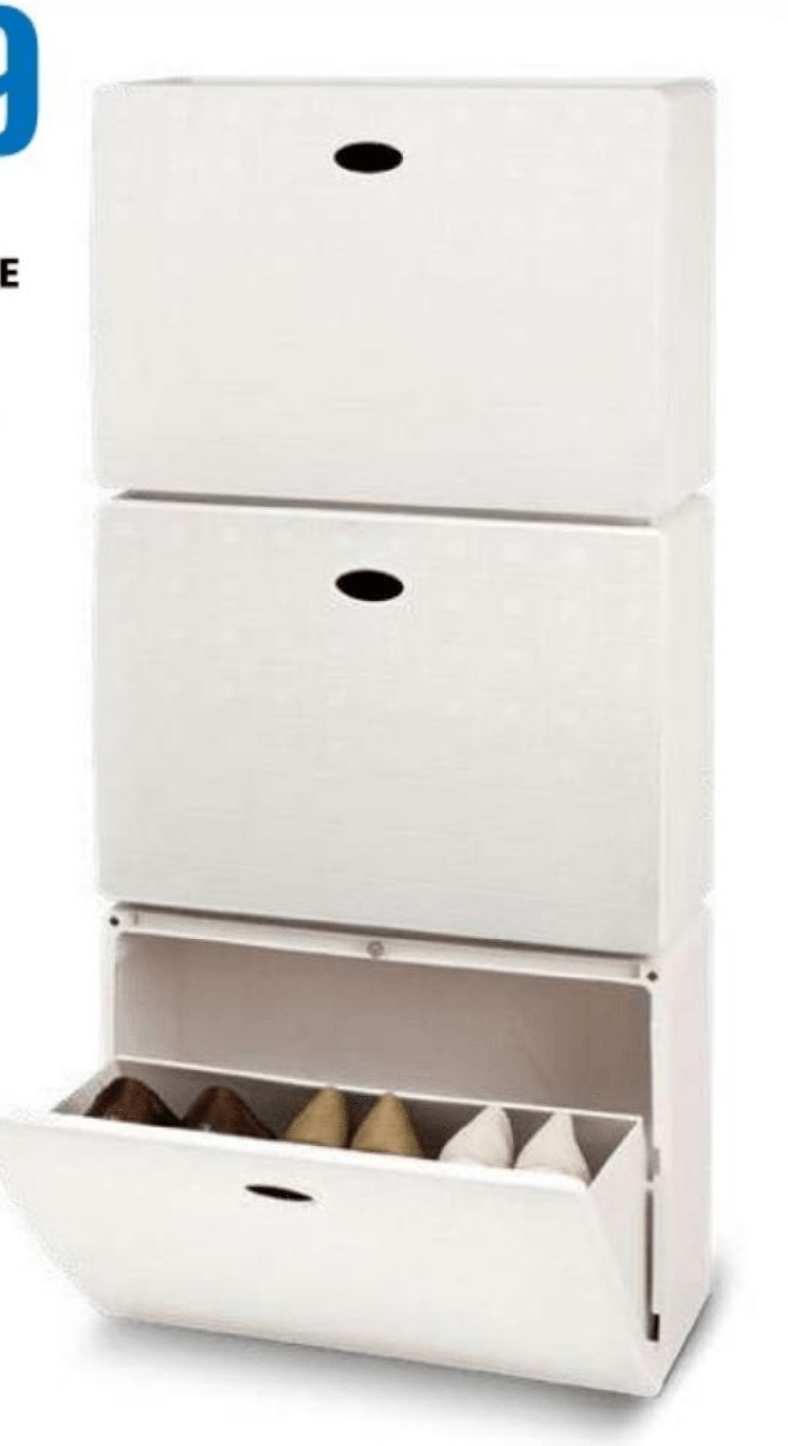 Plastična omara za čevlje Vicinoate - Akcija v trgovini Eurospin