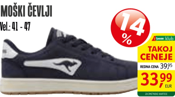 KangaROOS moški čevlji
