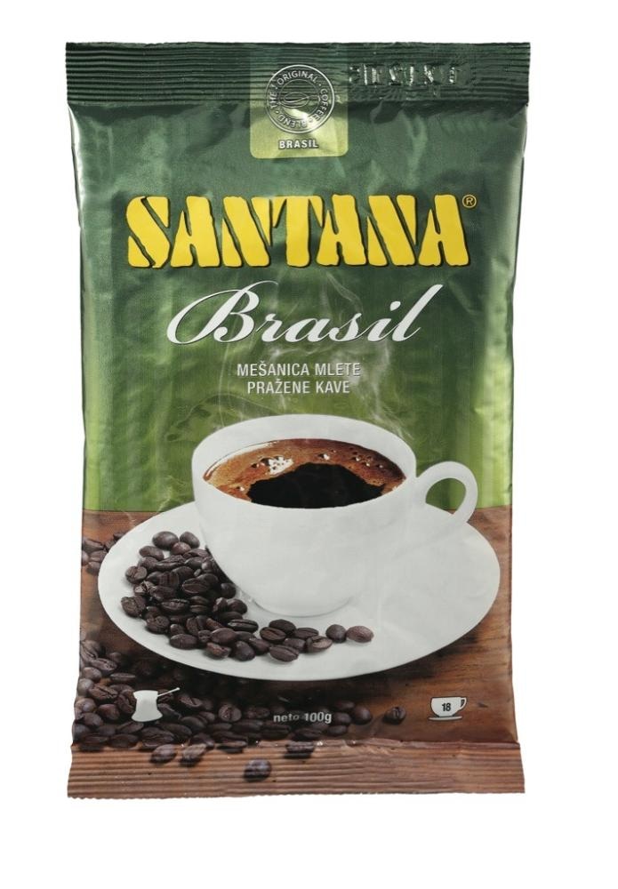 Mleta kava Brasil Santana 250 g