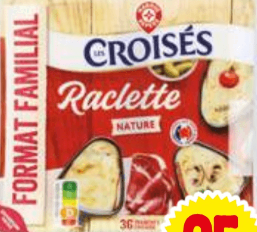 Sir Raclette Croisés 800 g