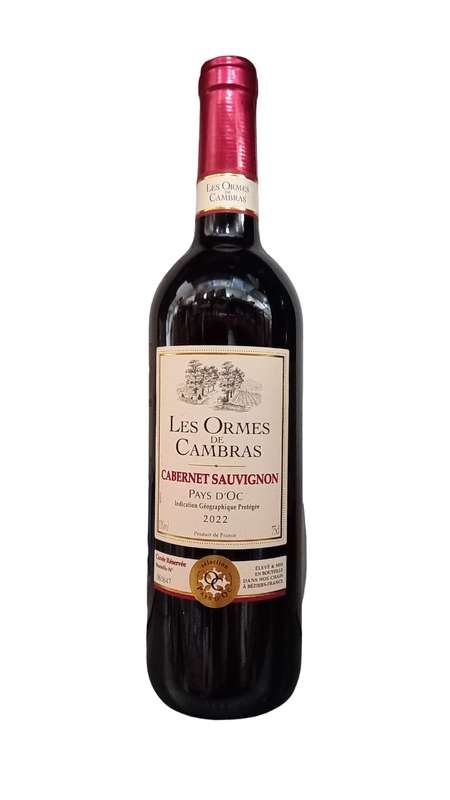 Pays d'Oc Les Ormes de Cambras Cabernet Sauvignon 0,75 l