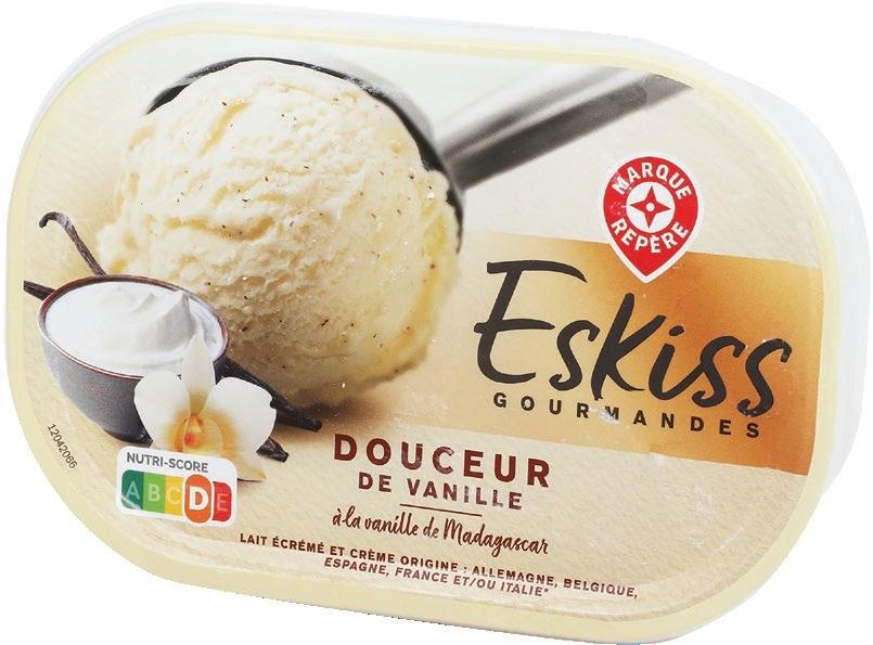 Vanilijev sladoled Eskiss 1 l