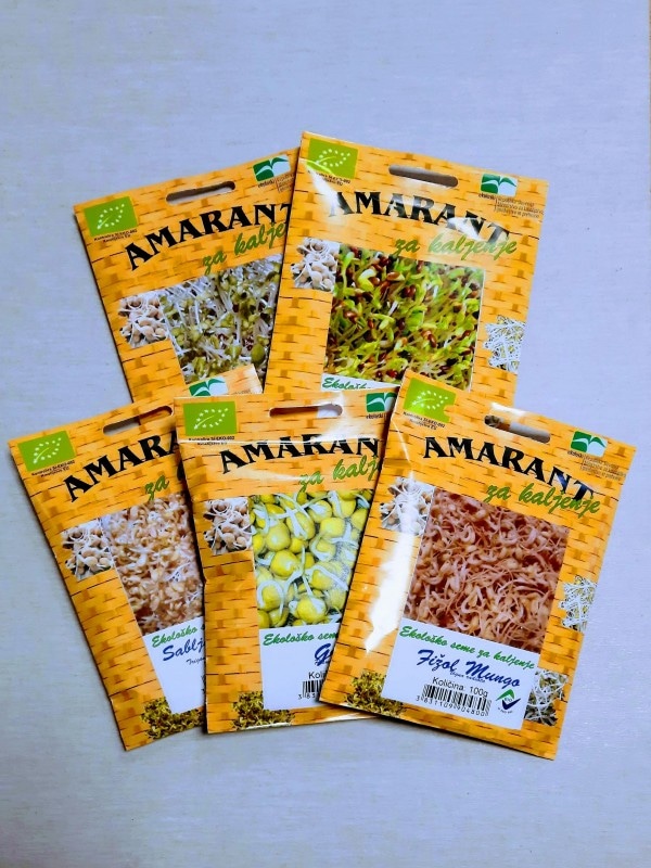 Eko semena za kalitev Amarant Amarant