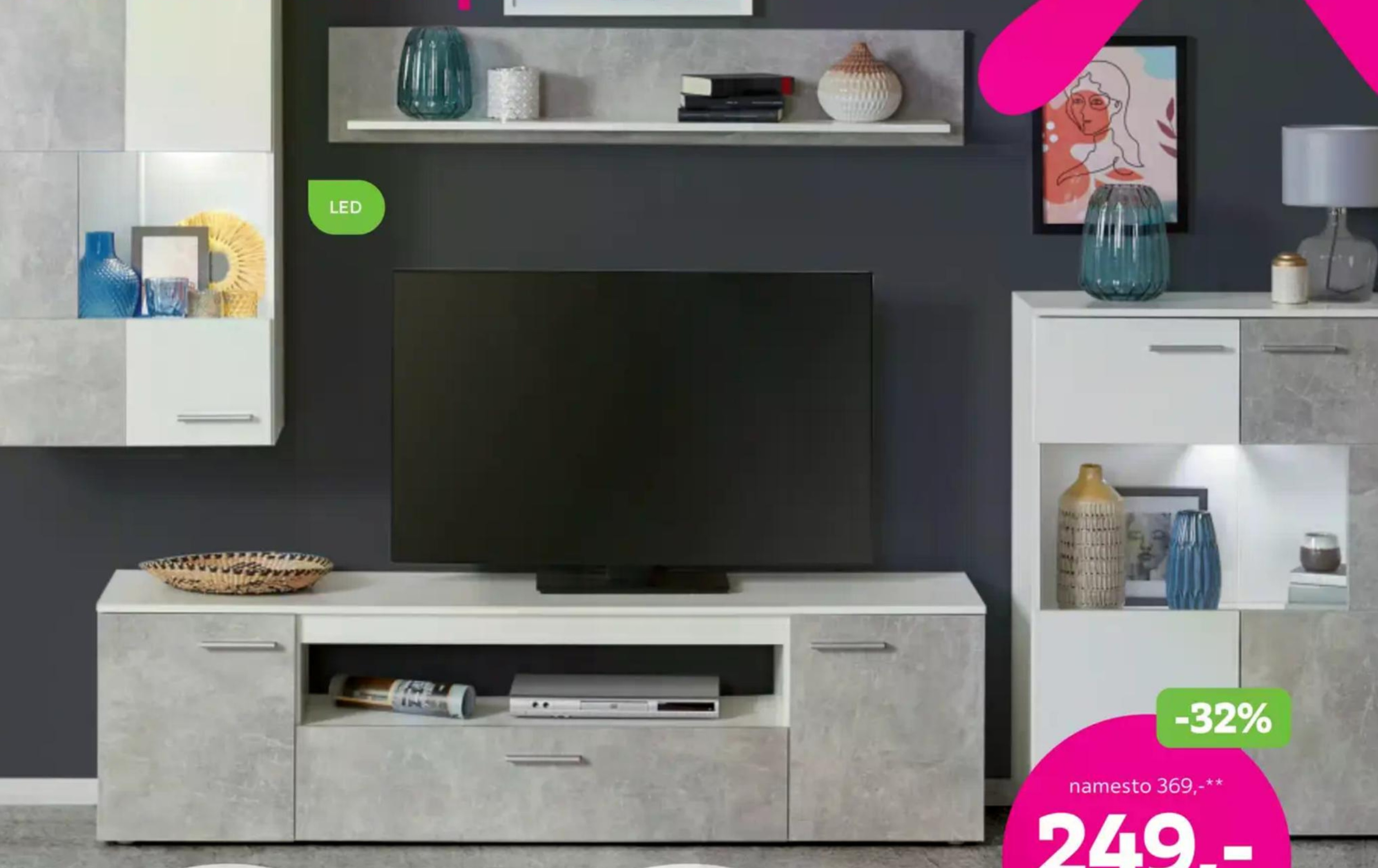 Dnevni regal „VULCAN“