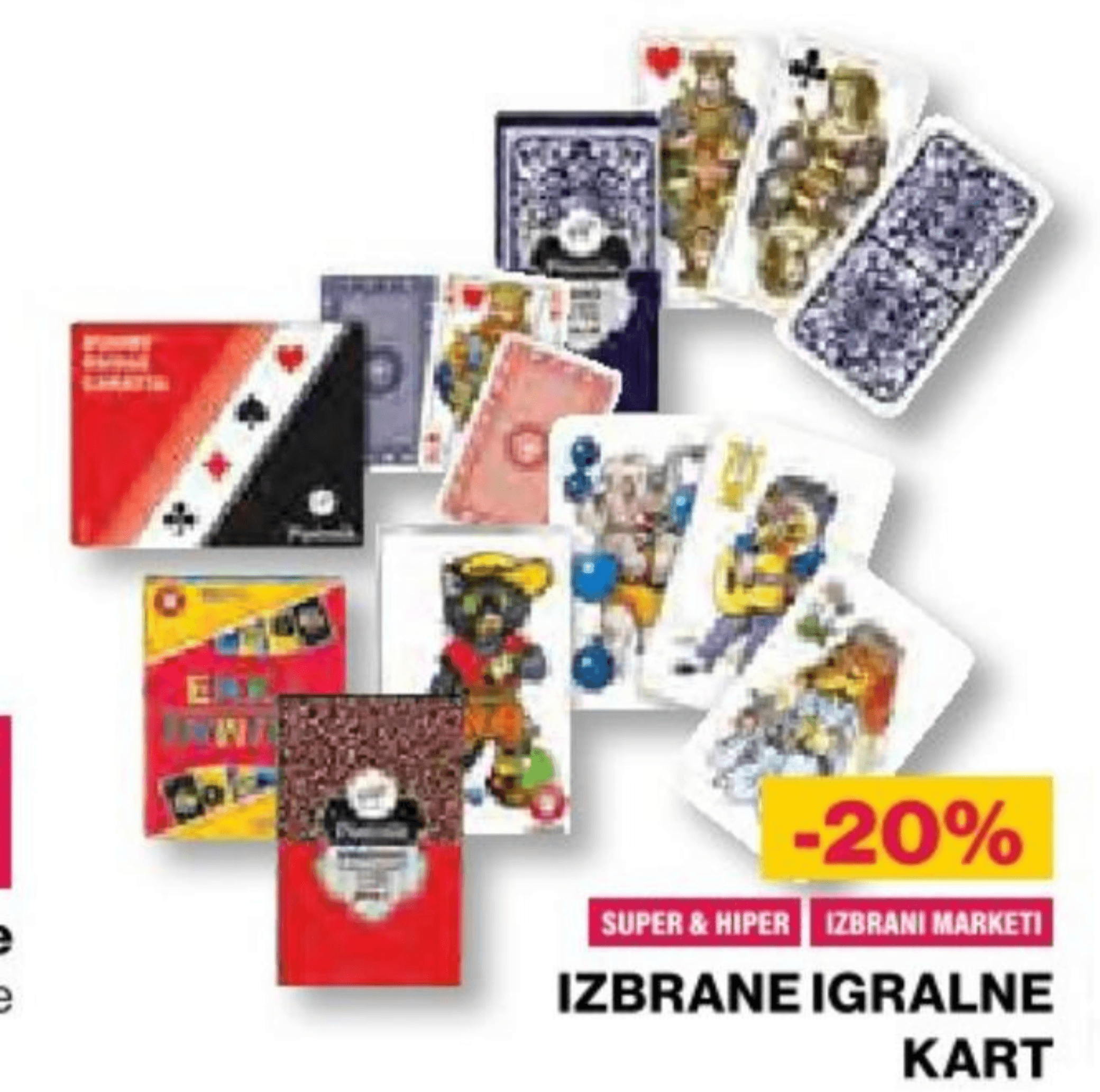 Izbrane igralne kart