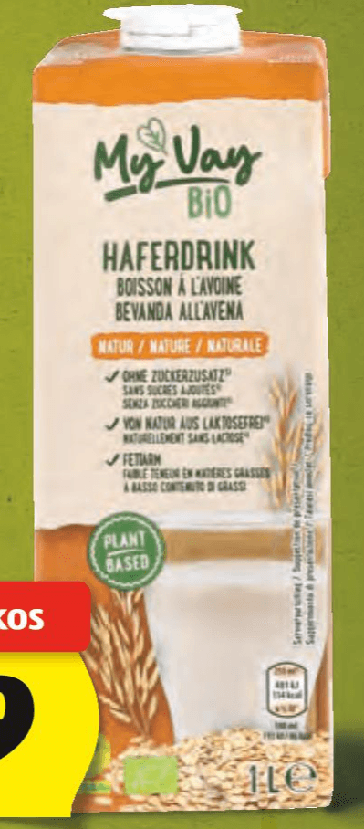 MyVay BIO Ovseni napitek 1 l