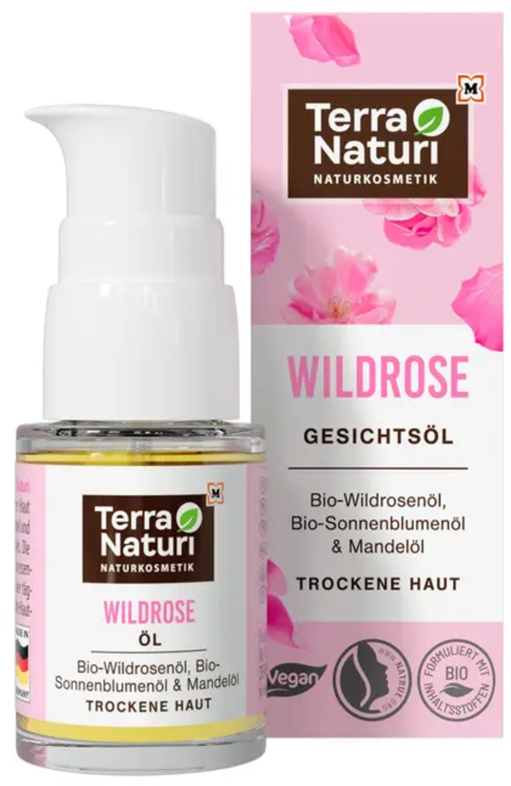 Terra Naturi olje za obraz divja vrtnica 15 ml