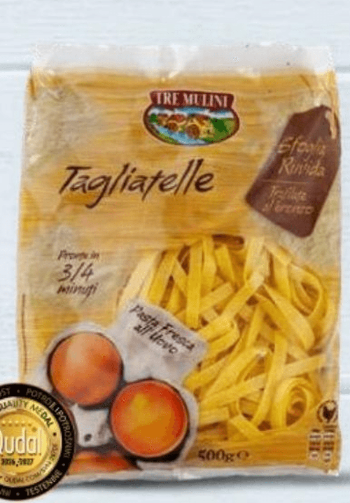Tre Mulini Sveži jajčni rezanci Tagliatelle 500 g - Akcija v trgovini Eurospin