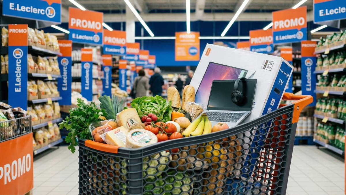 E.Leclerc akcije: Top znižanja in tedenska ponudba (Novi Letak)