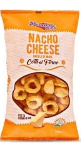 Koruzni obročki s sirom Nacho Mambo Kids 120 g