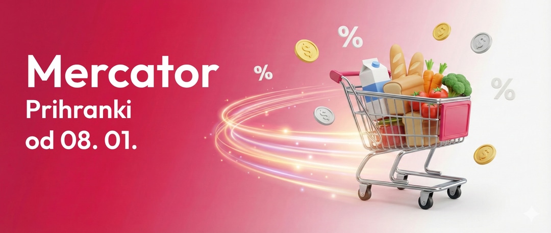 Odlični prihranki v Mercatorju: top akcije, ki se začnejo 08. 01.