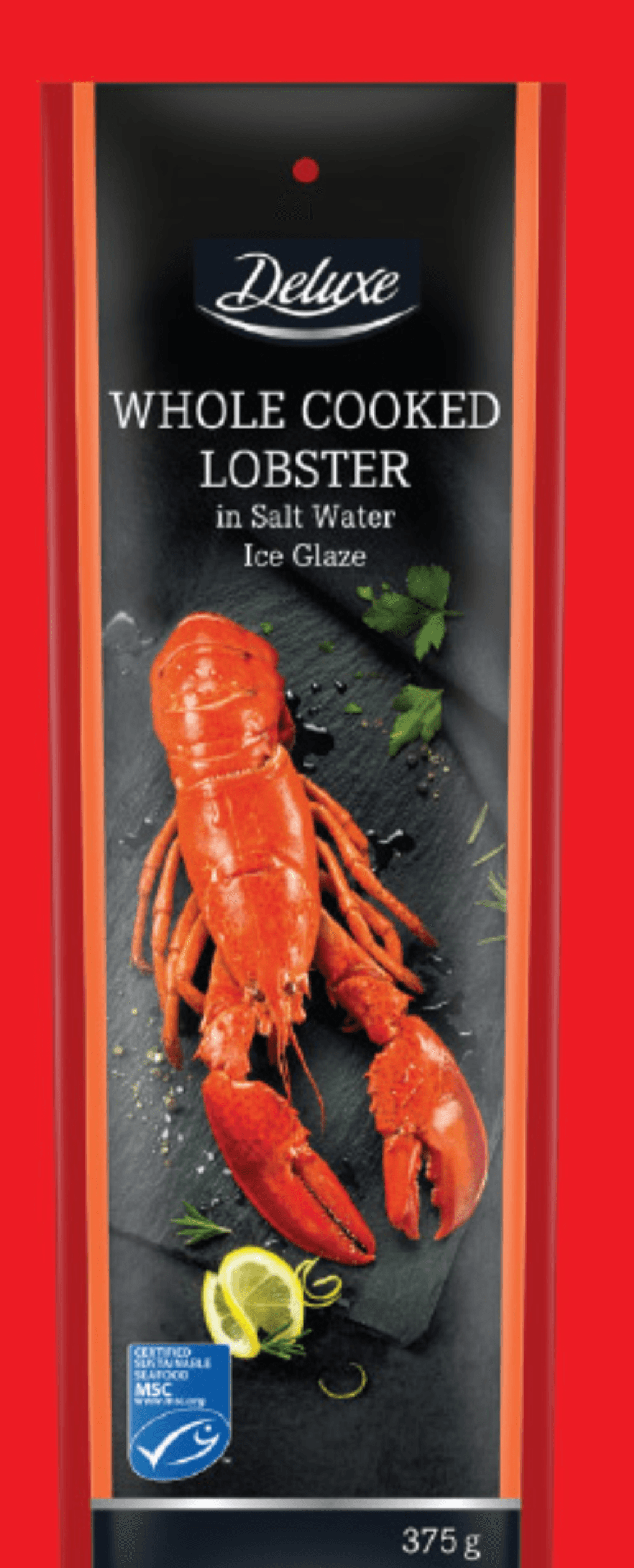 Deluxe Celi jastog 375 g