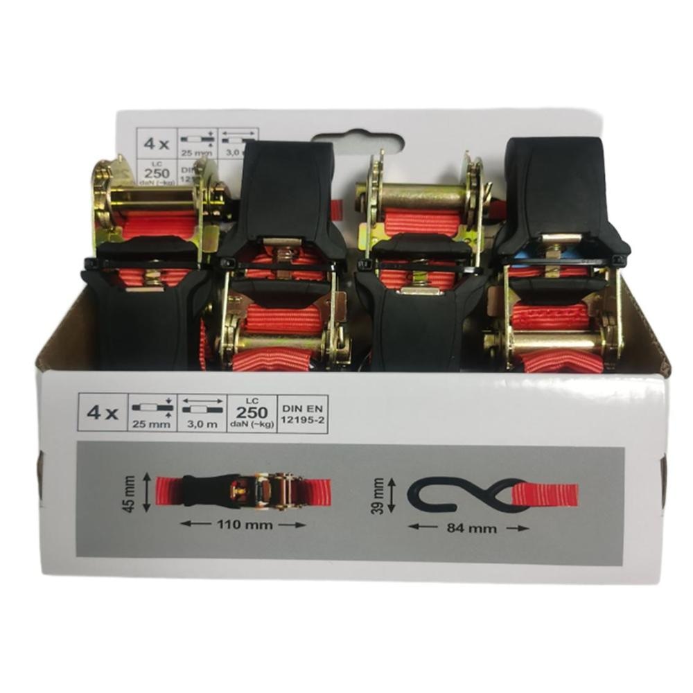 Set vpenjalnih trakov 4-delni