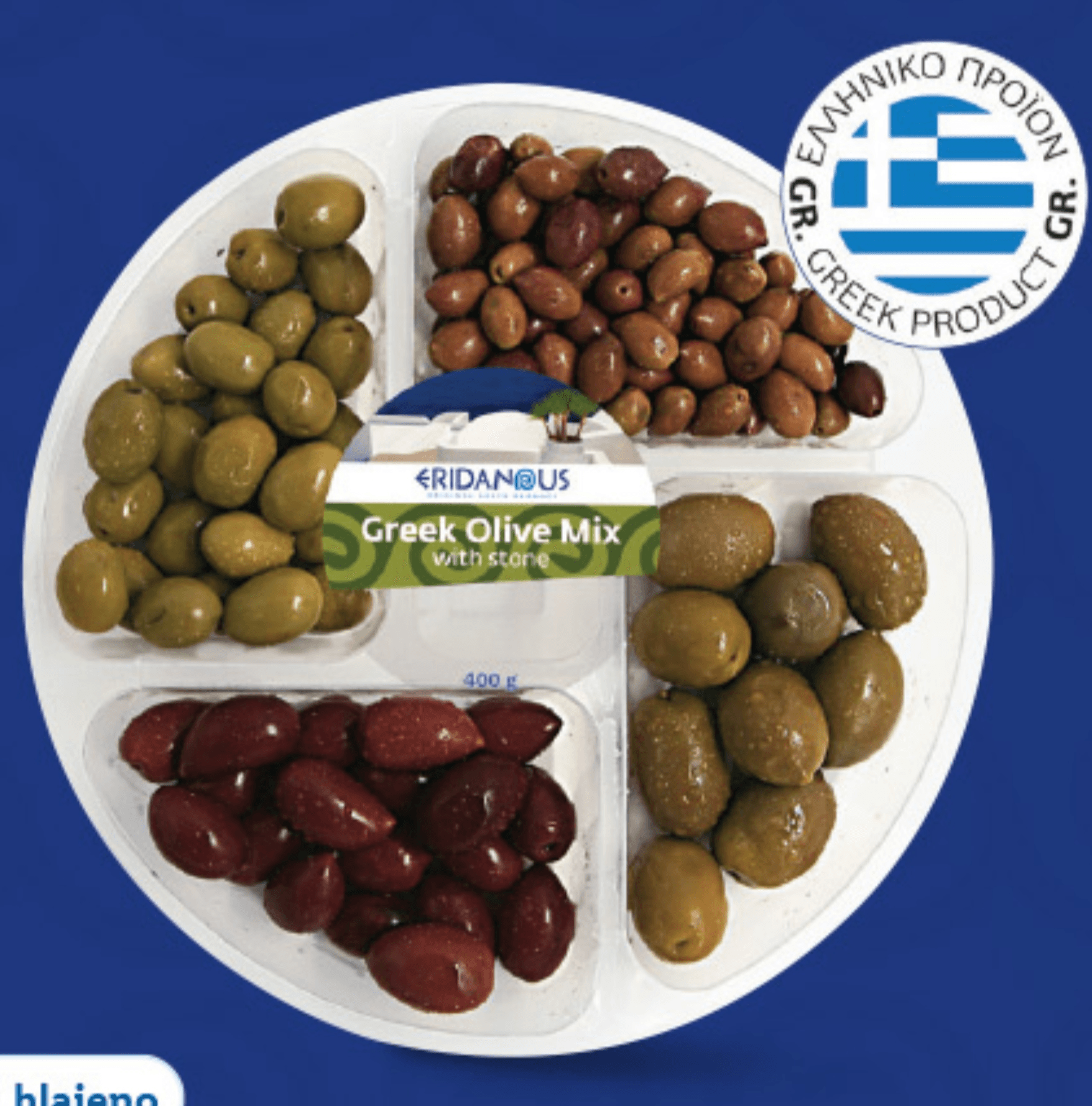 Eridanous Izbor grških oliv 400 g